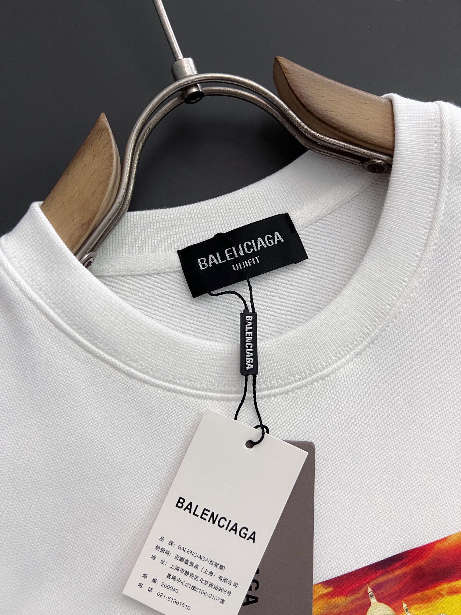 Balenciaga Hoodie Cotton M-l-xl