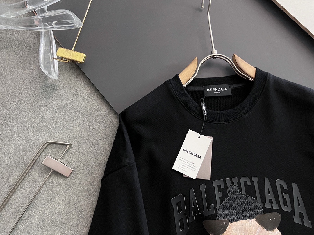 Balenciaga Hoodie Cotton M-l-xl