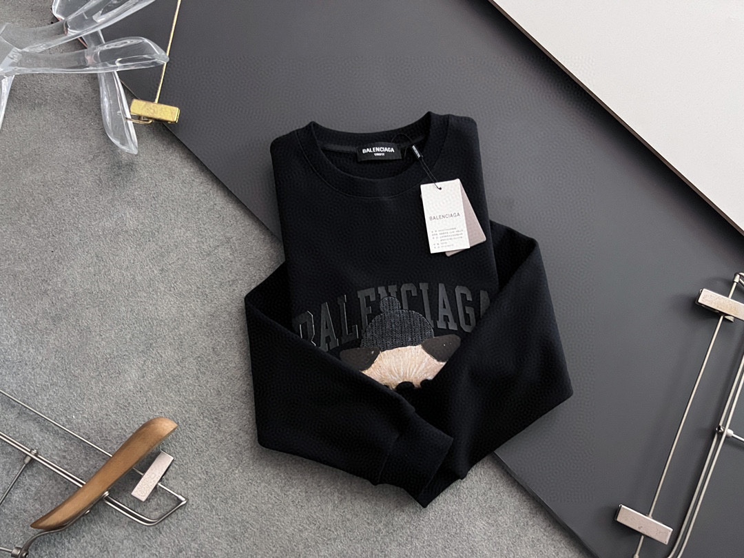 Balenciaga Hoodie Cotton M-l-xl