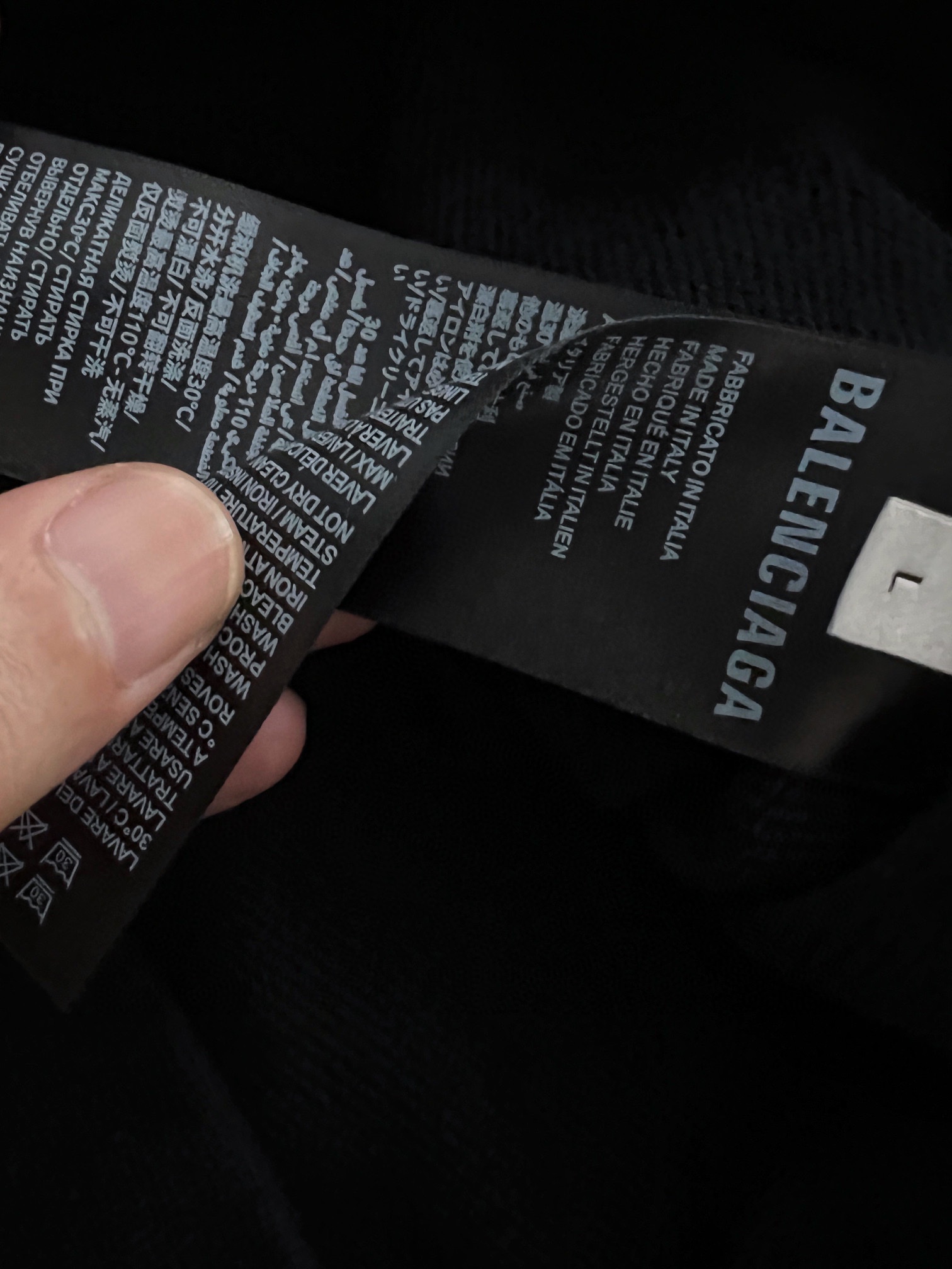 Balenciaga Hoodie Cotton M-l-xl