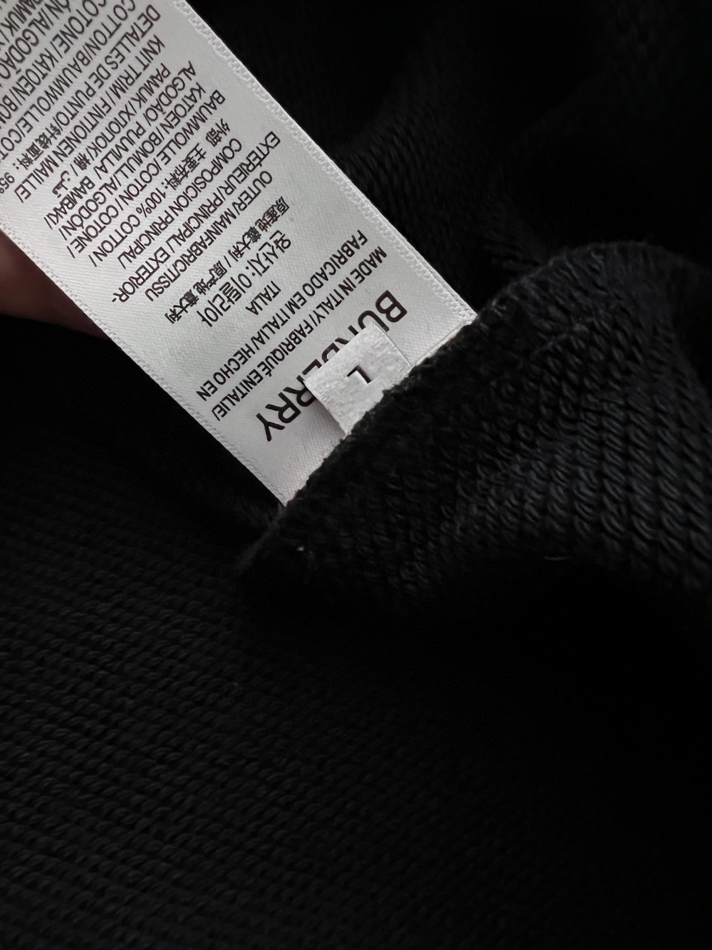 Burberry Hoodie Cotton M-xl