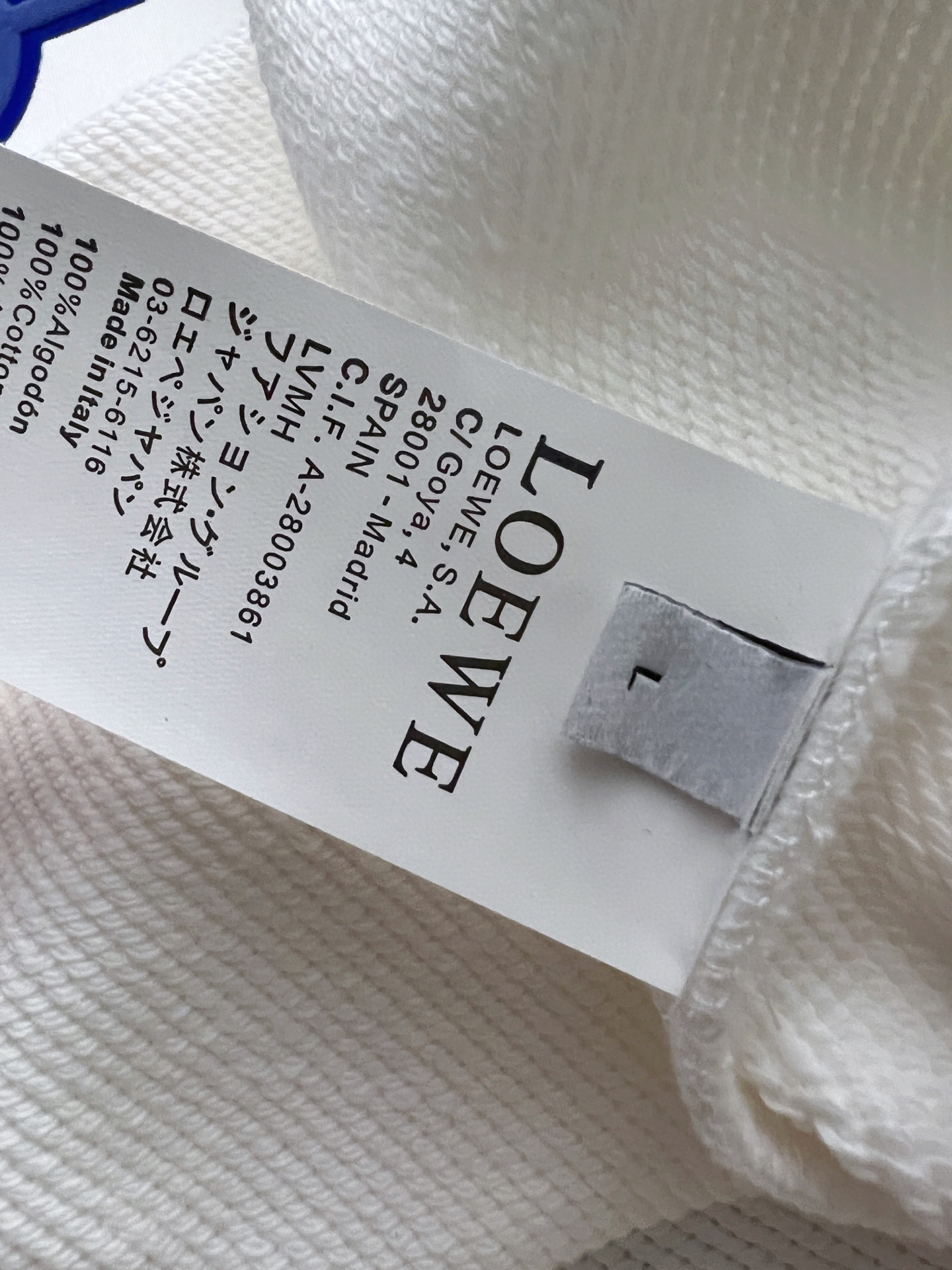 Loewe Hoodie Cotton M-l-xl