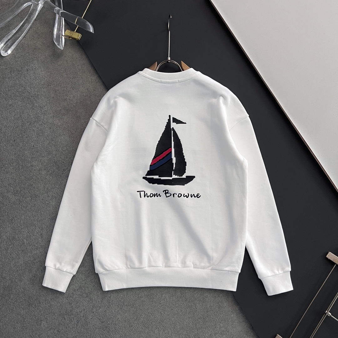 Thom Browne Hoodie Cotton M-xl