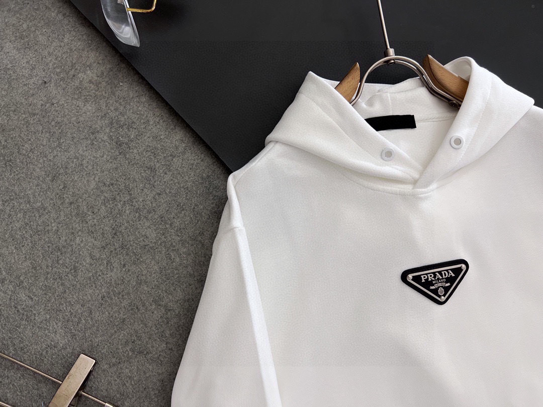 Prada Hoodie Cotton M-xl