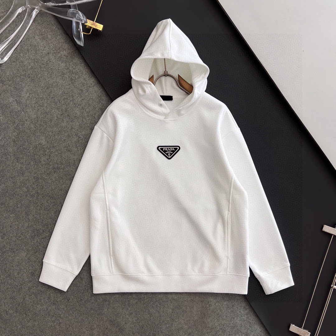 Prada Hoodie Cotton M-xl