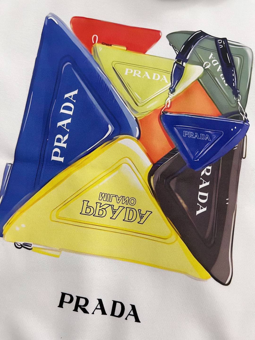 Prada Hoodie Cotton M-xl