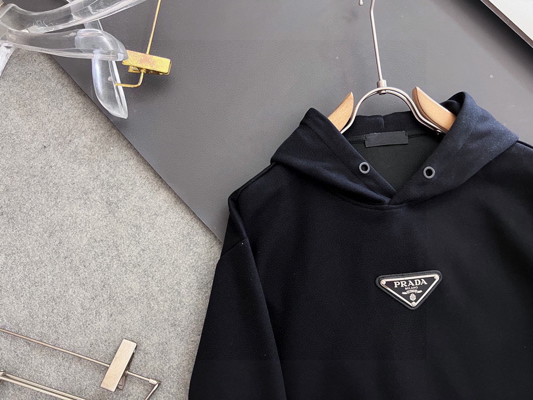 Prada Hoodie Cotton M-xl