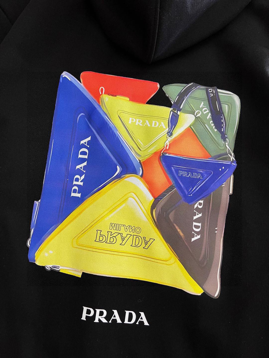 Prada Hoodie Cotton M-xl