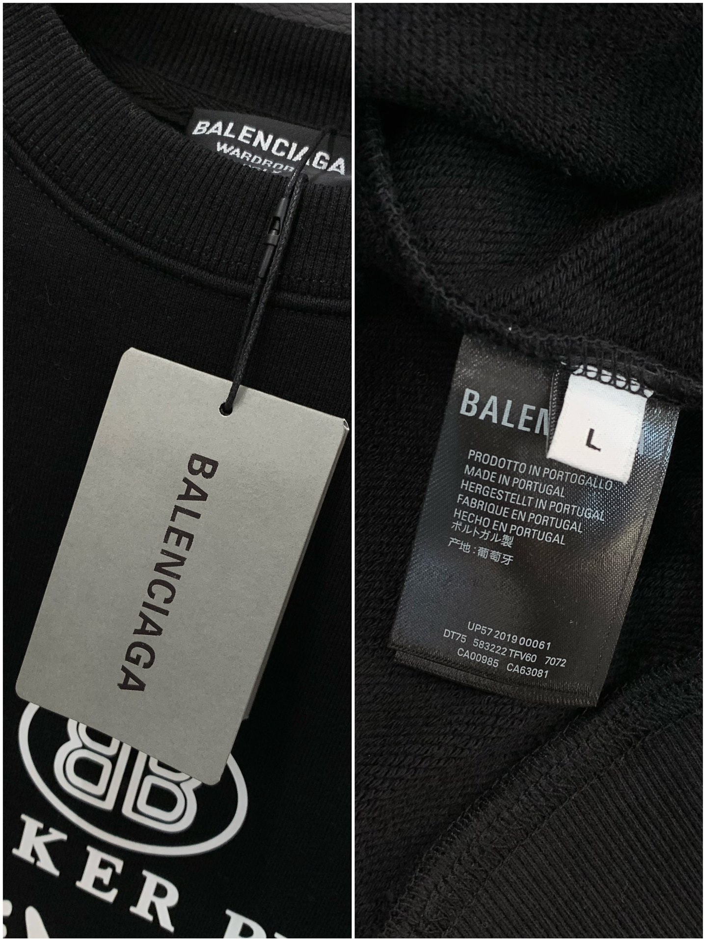 Balenciaga Hoodie Printed S-l-xl