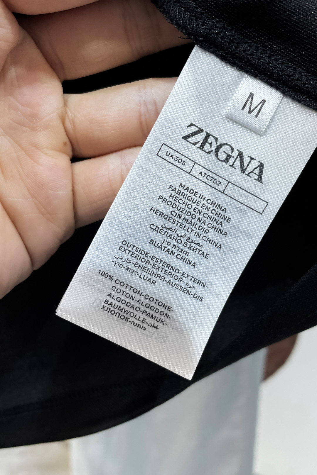 Ermenegildo Zegna Male Basic Clothing S-xl