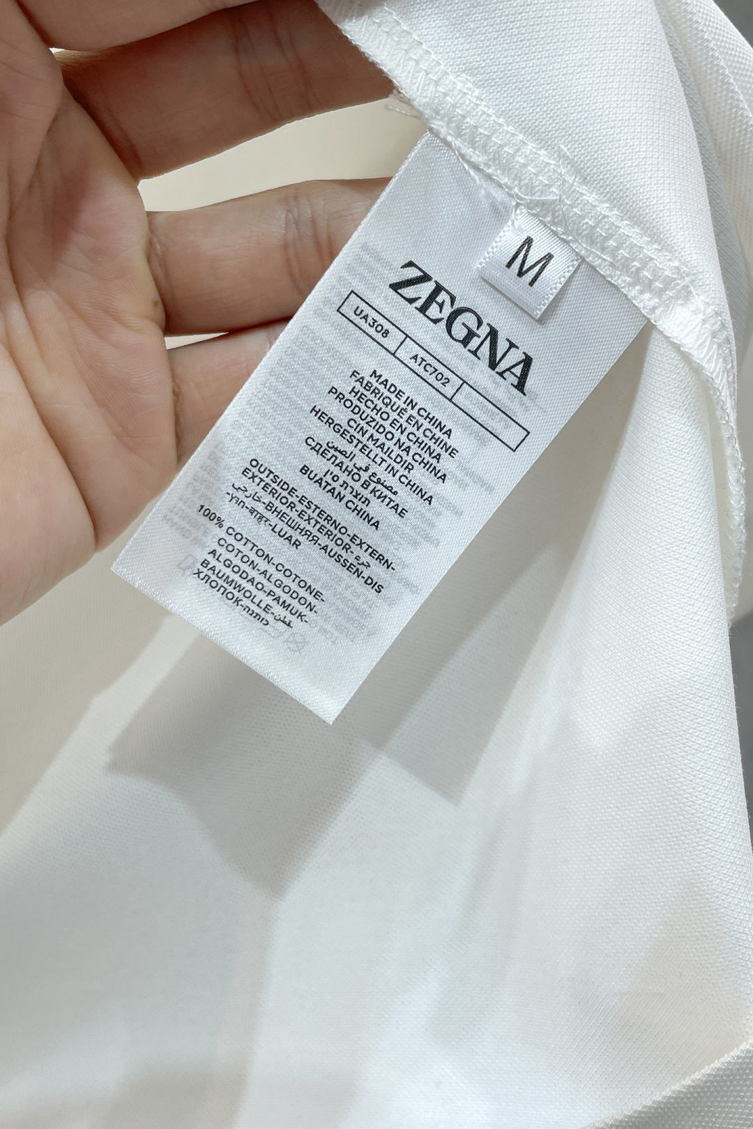 Ermenegildo Zegna Male Basic Clothing S-xl