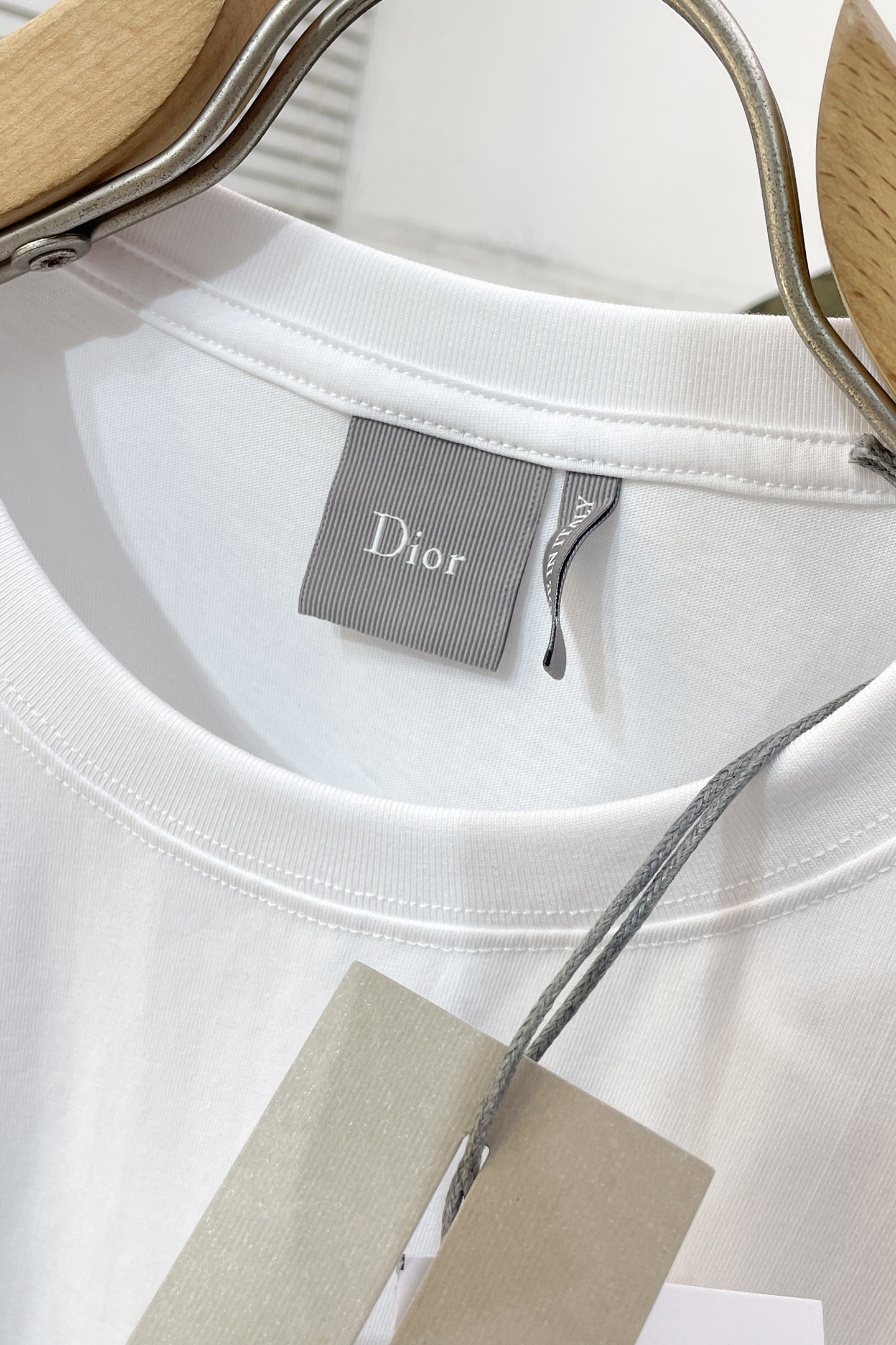 Dior Male Basic Clothing Cotton White Printed S-m-l-xl