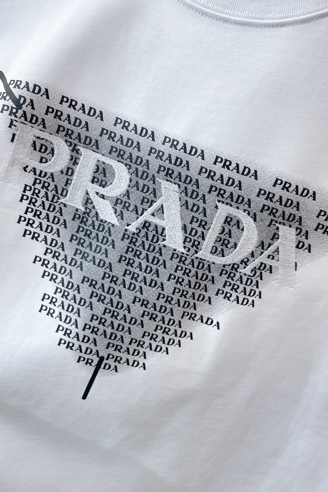Prada Couple Basic Clothing Cotton Black S-m-l-xl