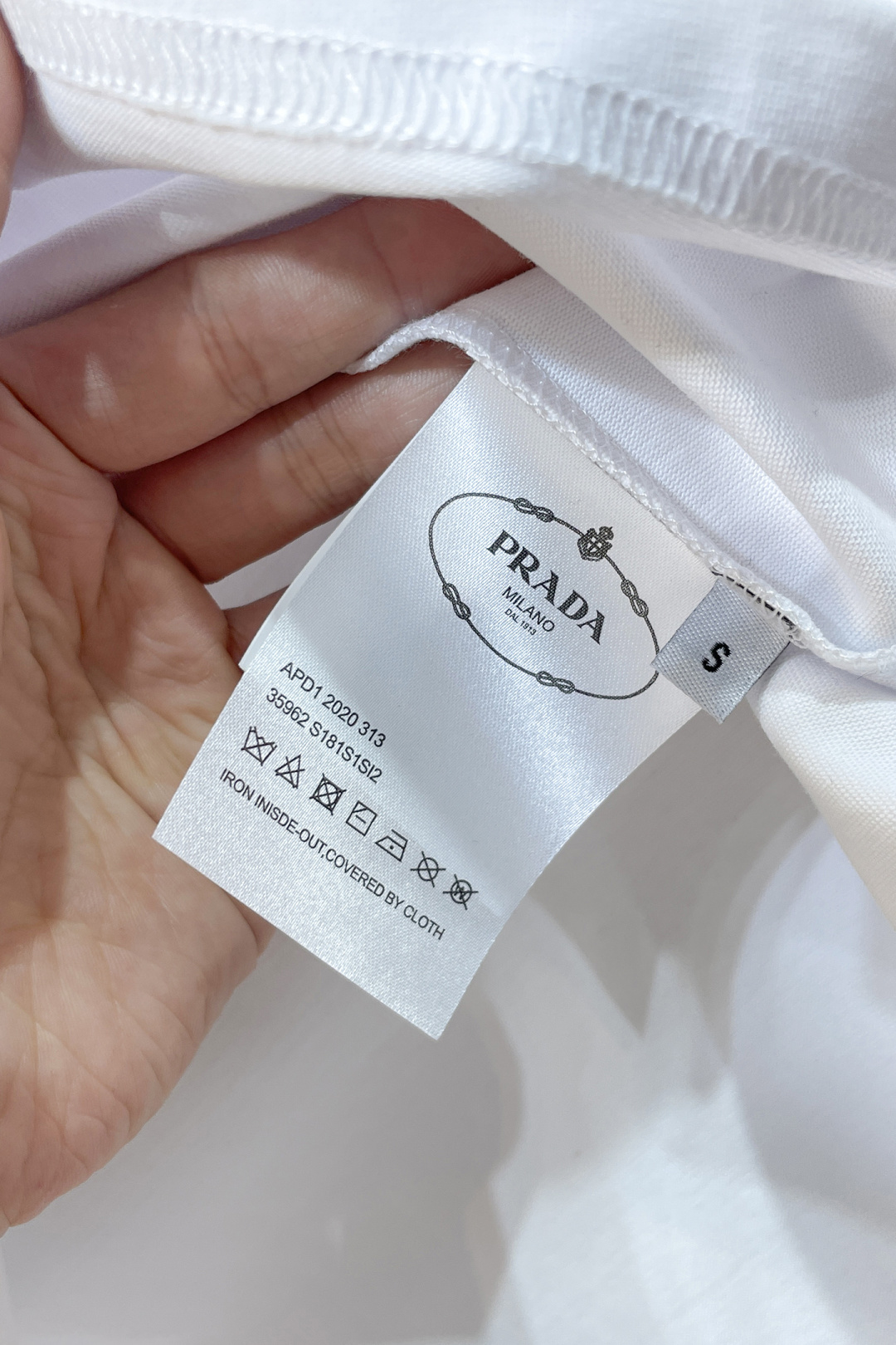 Prada Couple Basic Clothing Cotton Black S-m-l-xl