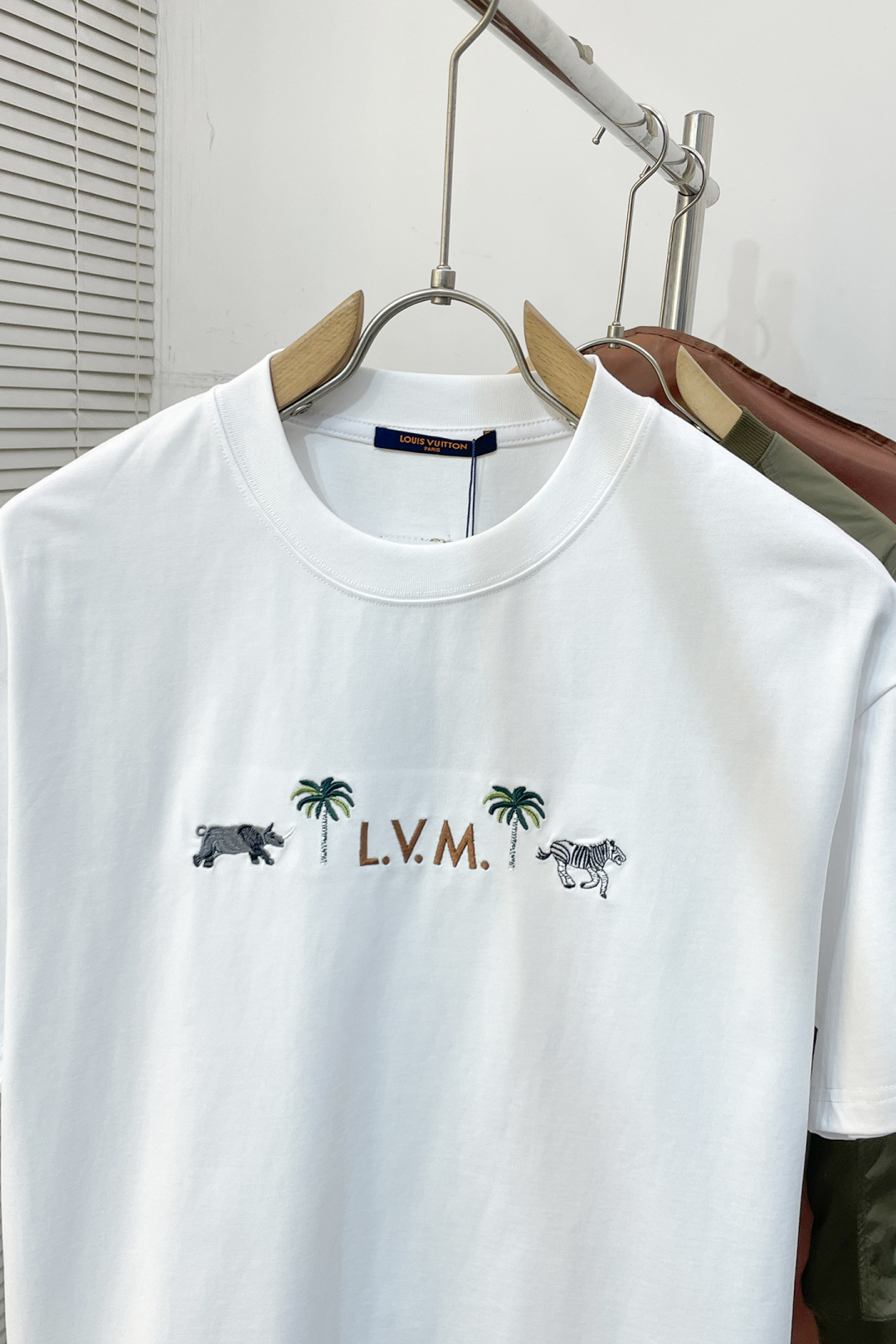 Louis Vuitton Couple Basic Clothing Cotton Black S-m-l-xl