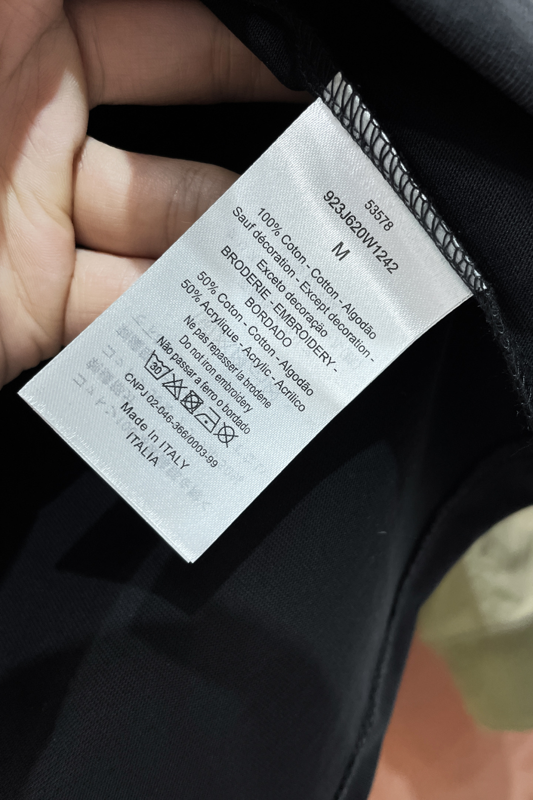 Dior Basic Clothing Black S-m-l-xl