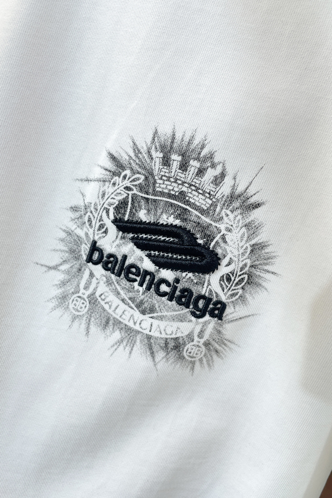 Balenciaga Couple Basic Clothing Cotton Black S-m-l-xl