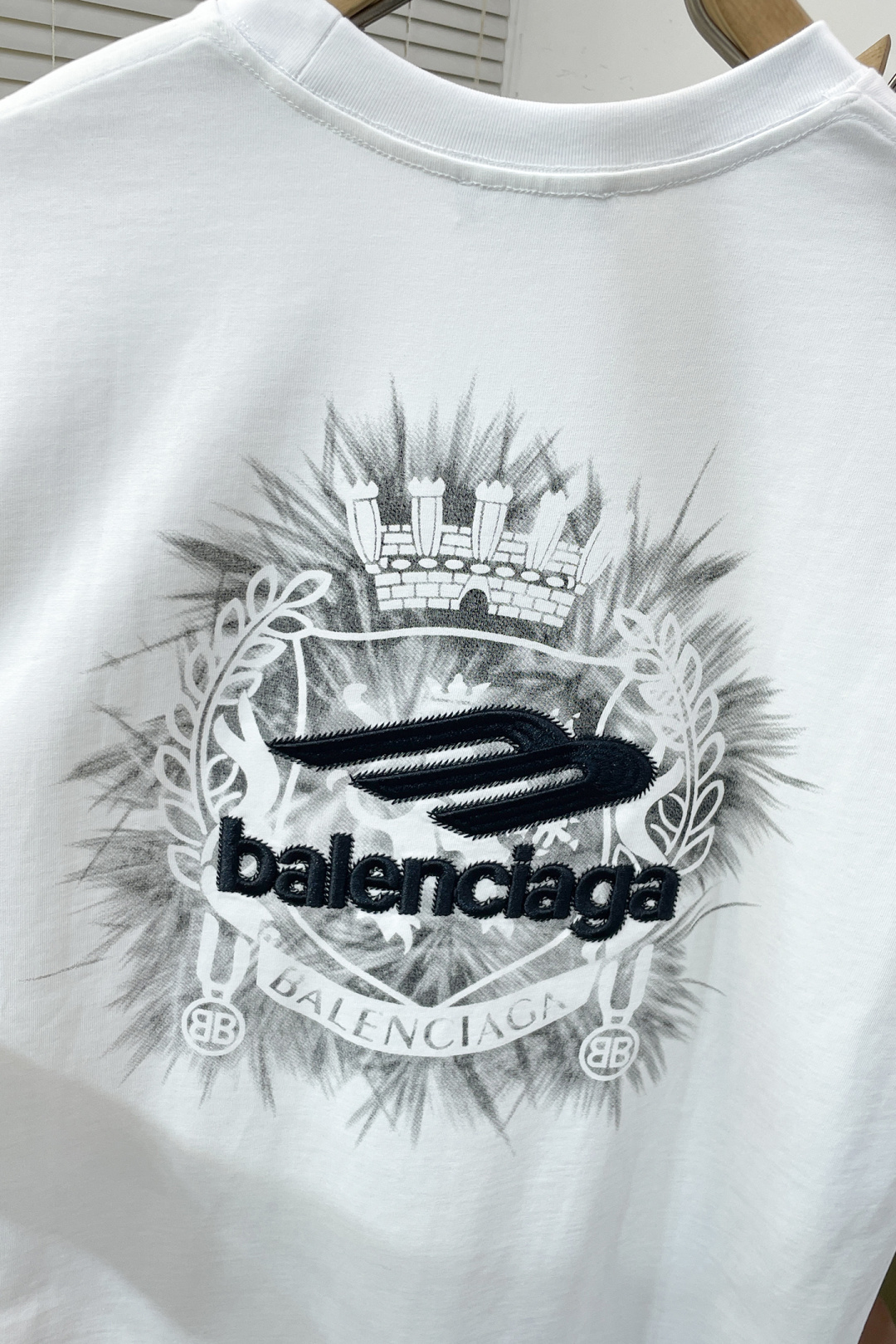 Balenciaga Couple Basic Clothing Cotton Black S-m-l-xl