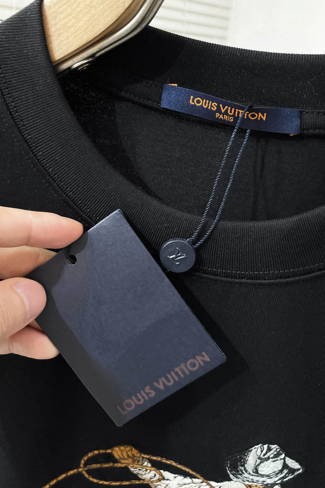 Louis Vuitton Basic Clothing Black S-m-l-xl