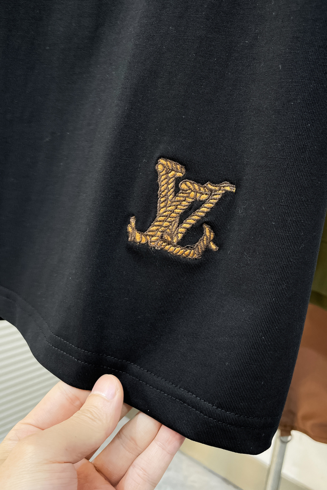 Louis Vuitton Basic Clothing Black S-m-l-xl