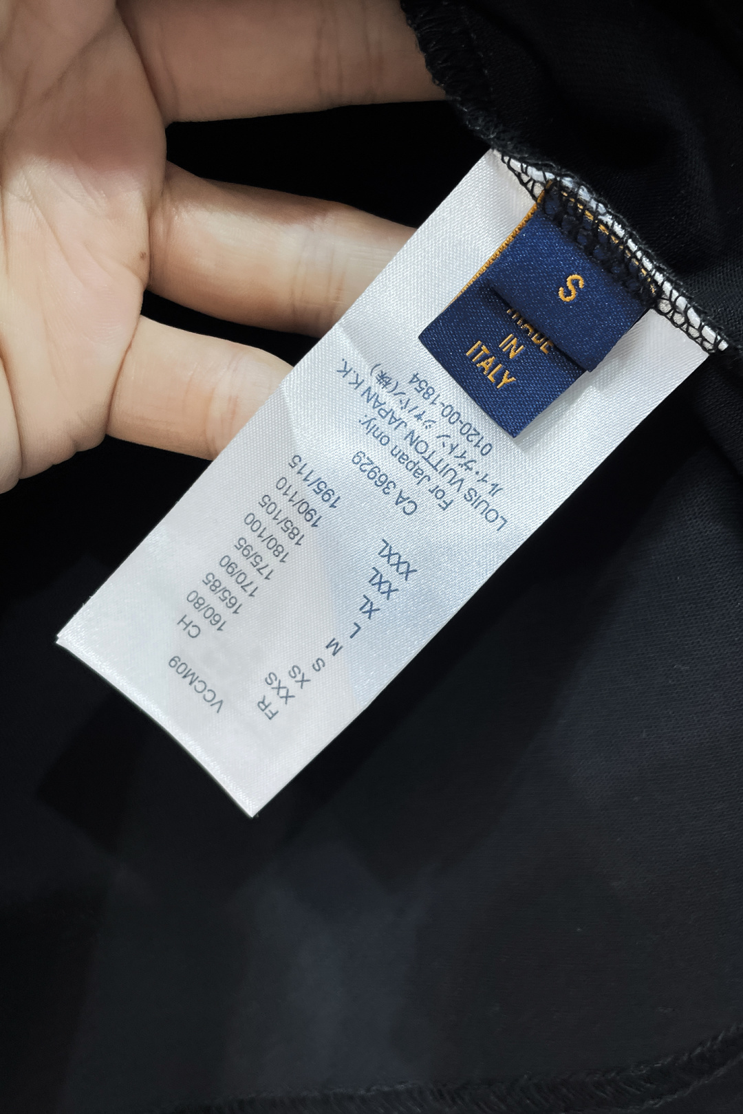 Louis Vuitton Basic Clothing Black S-m-l-xl