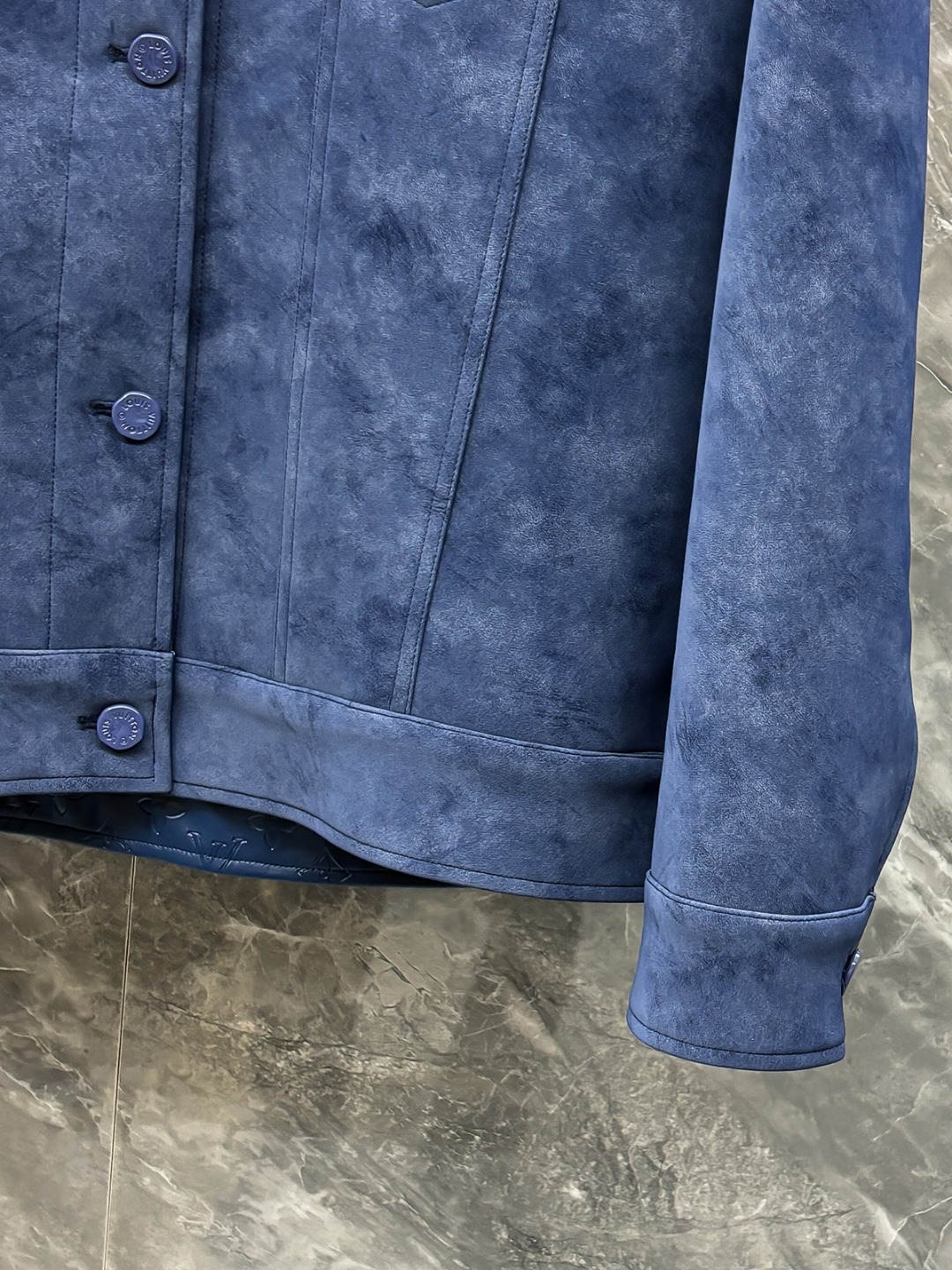 Louis Vuitton Male Jacket Blue S-l-xl