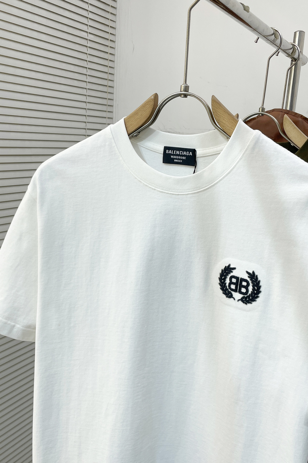 Balenciaga Couple Basic Clothing Cotton Black Loose Fit S-l-xl