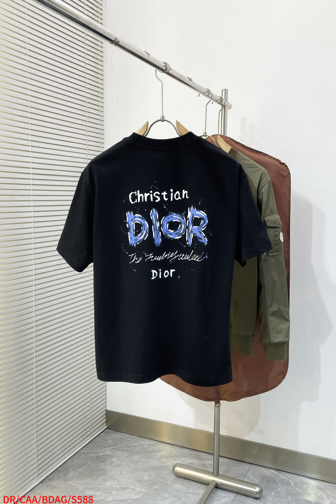 Dior Basic Clothing Cotton Black S-xl