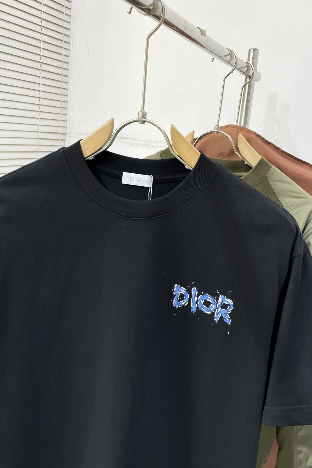 Dior Basic Clothing Cotton Black S-xl