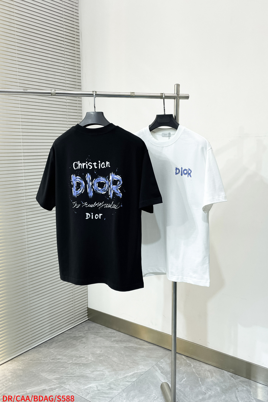 Dior Basic Clothing Cotton Black S-xl