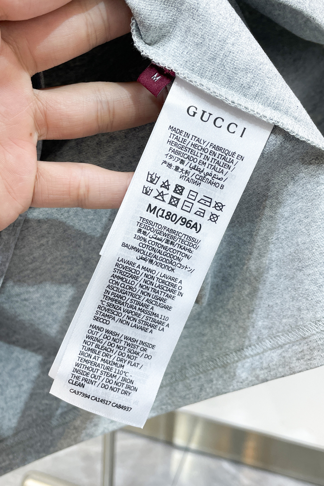 Gucci Couple Basic Clothing Cotton Printed S-l-xl
