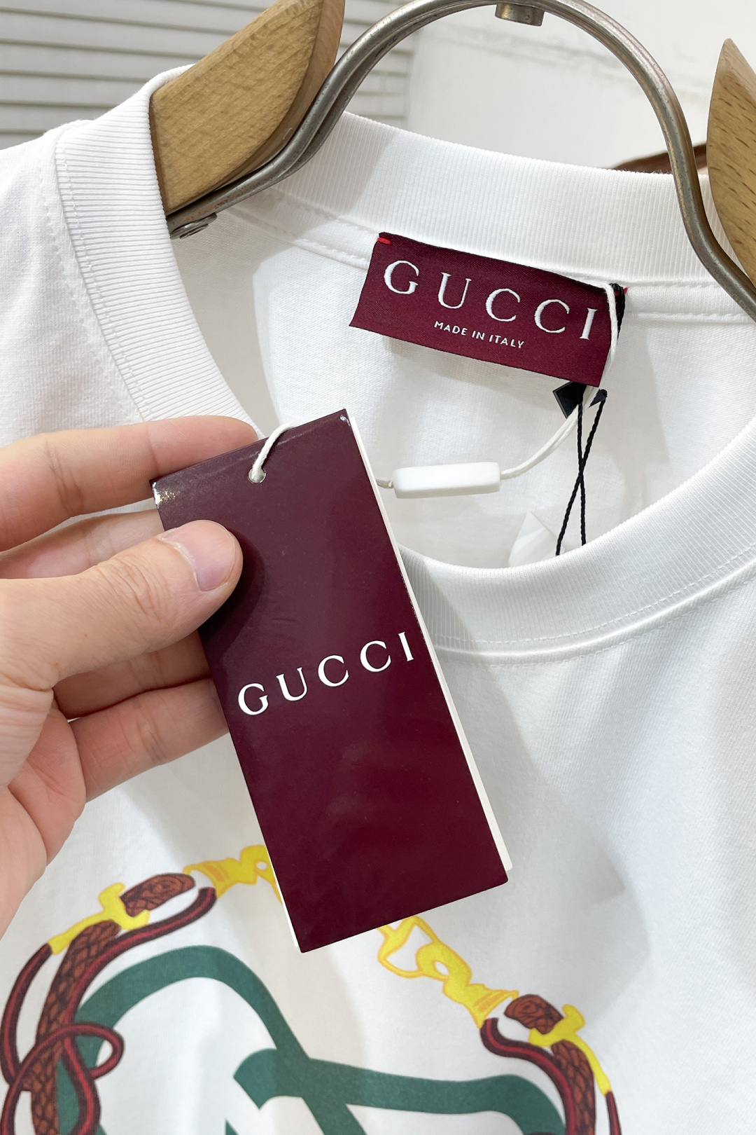 Gucci Couple Basic Clothing Cotton Printed S-l-xl