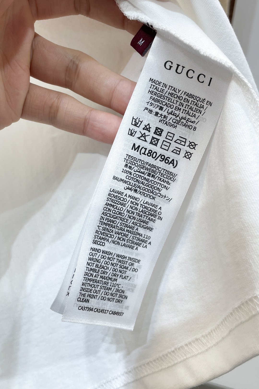 Gucci Couple Basic Clothing Cotton Printed S-l-xl