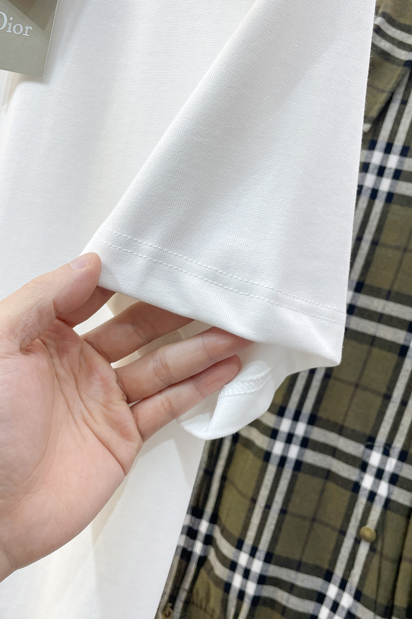Dior Couple Basic Clothing Cotton Loose Fit S-m-l-xl