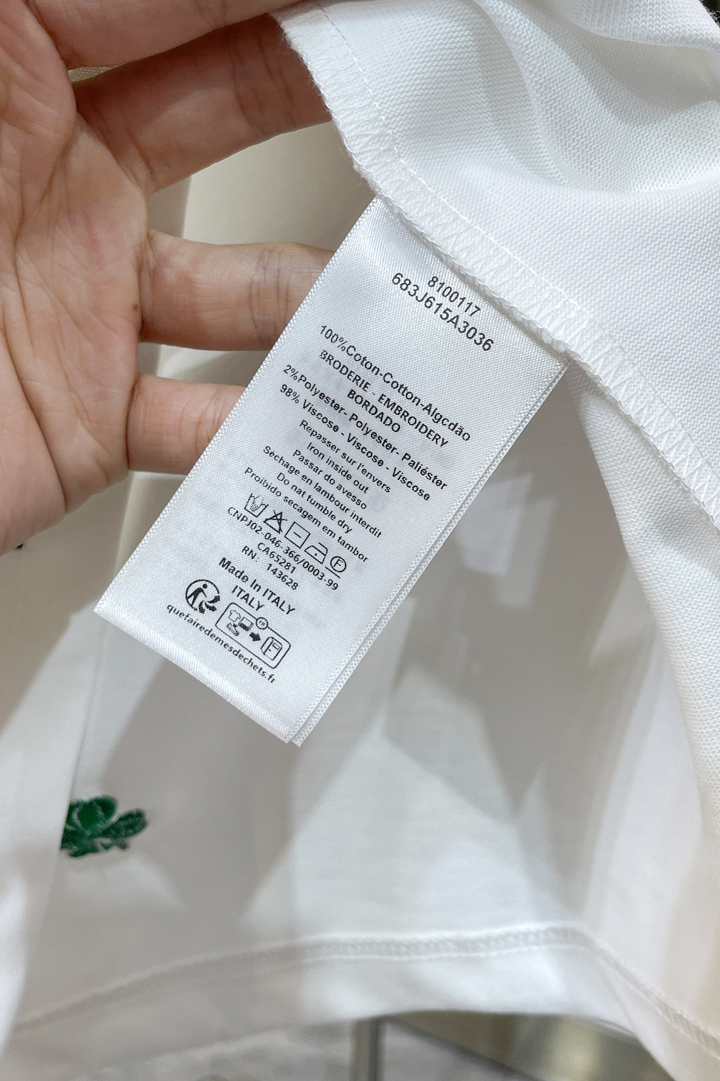 Dior Couple Basic Clothing Cotton Loose Fit S-m-l-xl