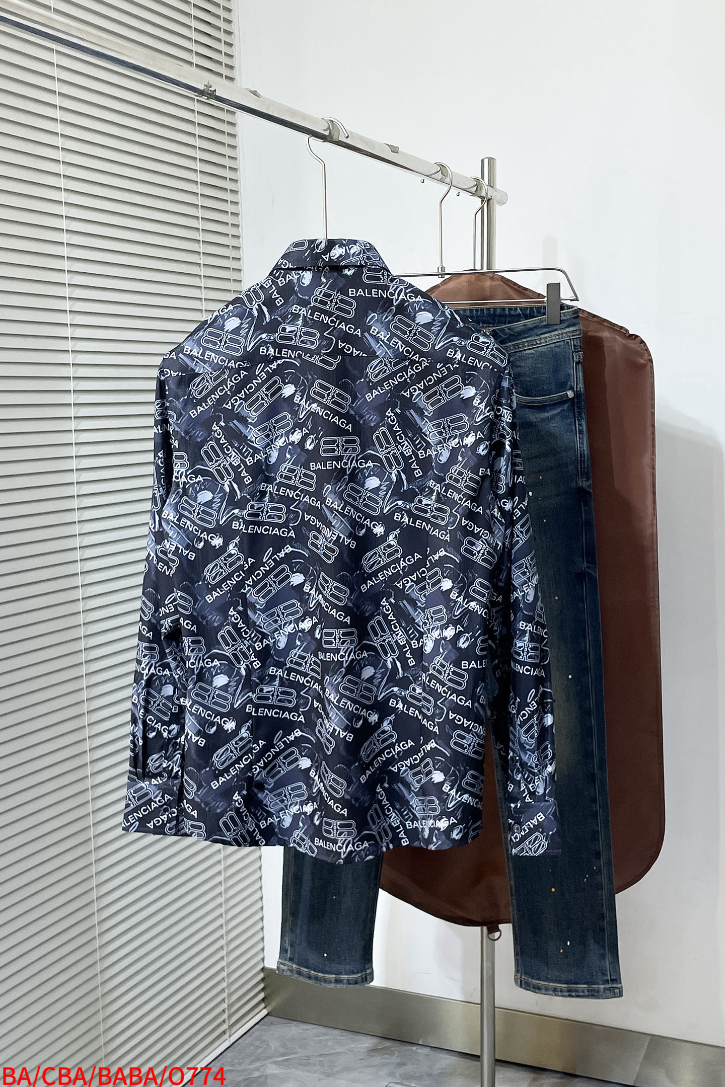Balenciaga Shirt Printed M-l-xl