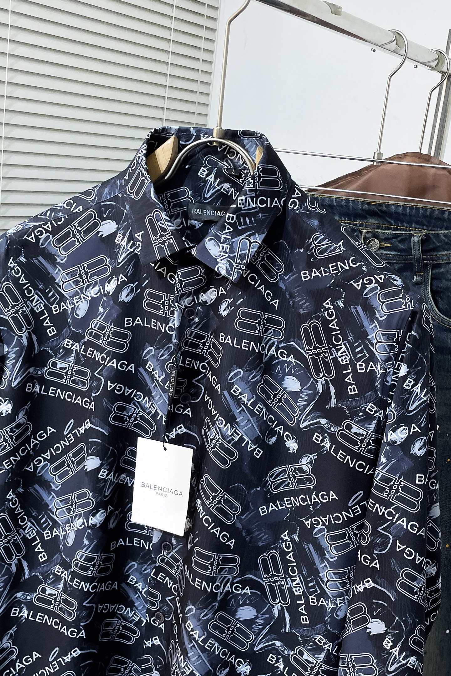 Balenciaga Shirt Printed M-l-xl