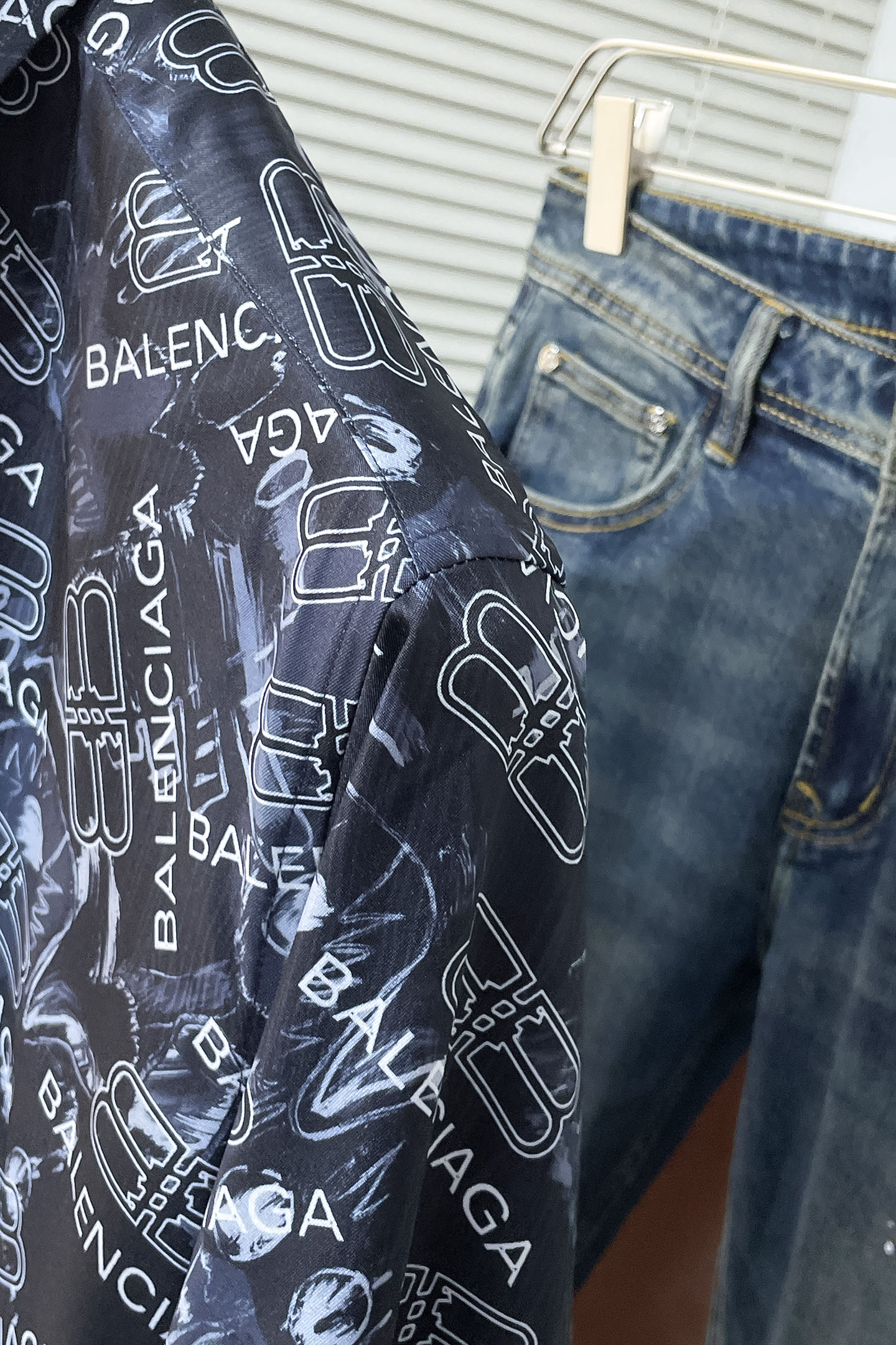 Balenciaga Shirt Printed M-l-xl