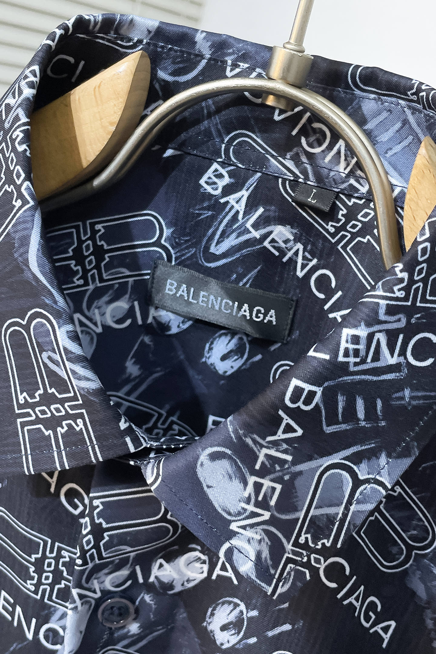 Balenciaga Shirt Printed M-l-xl