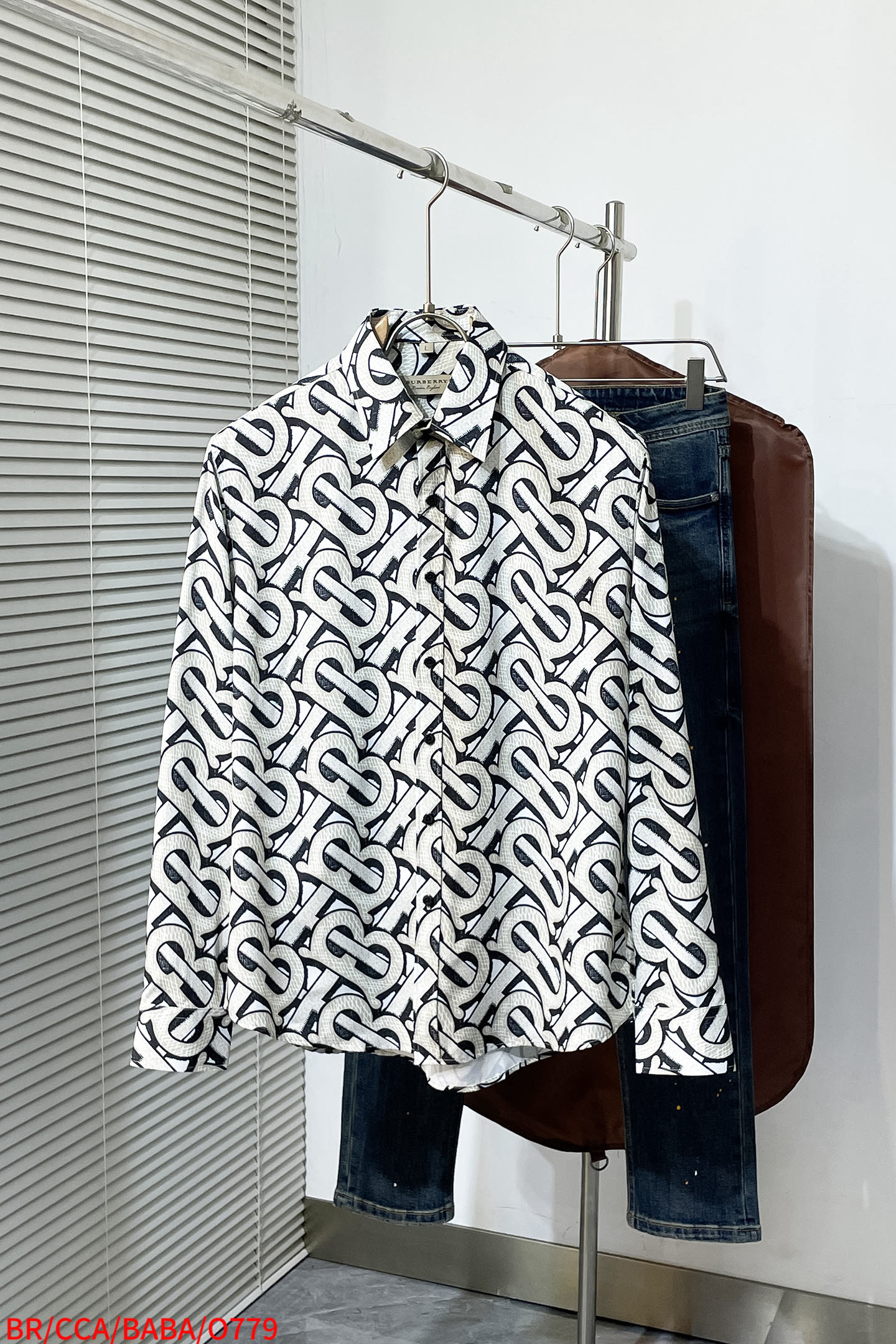 Burberry Shirt Printed M-l-xl