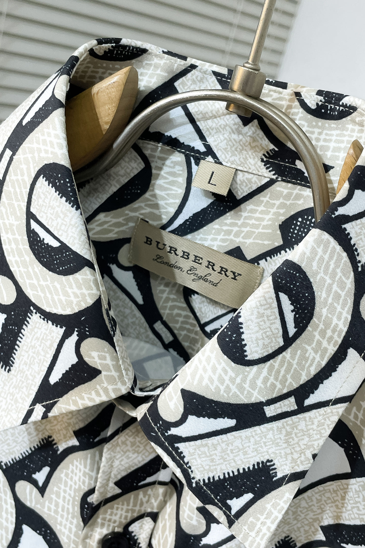 Burberry Shirt Printed M-l-xl