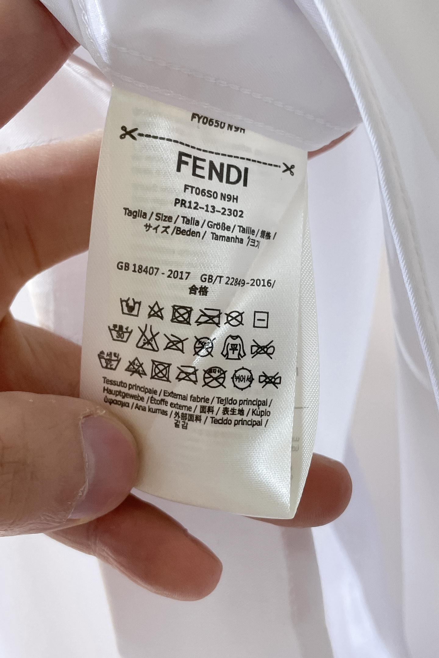 Fendi Basic Clothing Cotton M-l-xl