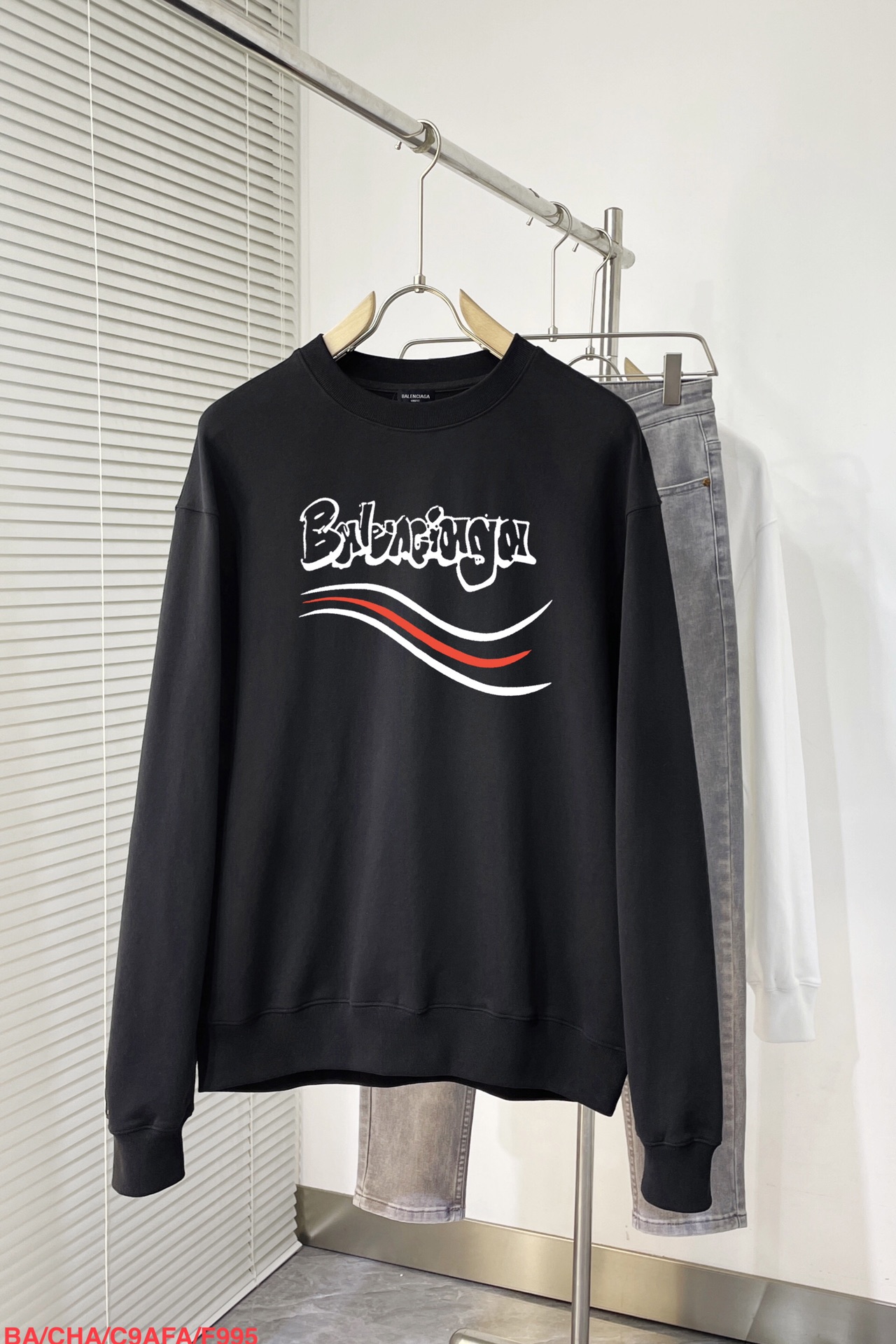 Balenciaga Hoodie Cotton Printed M-xl