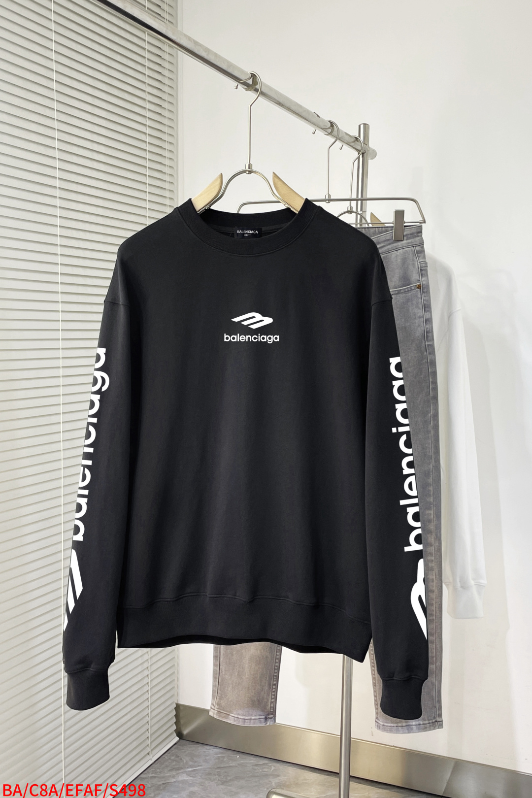 Balenciaga Hoodie Cotton Printed S-m-xl