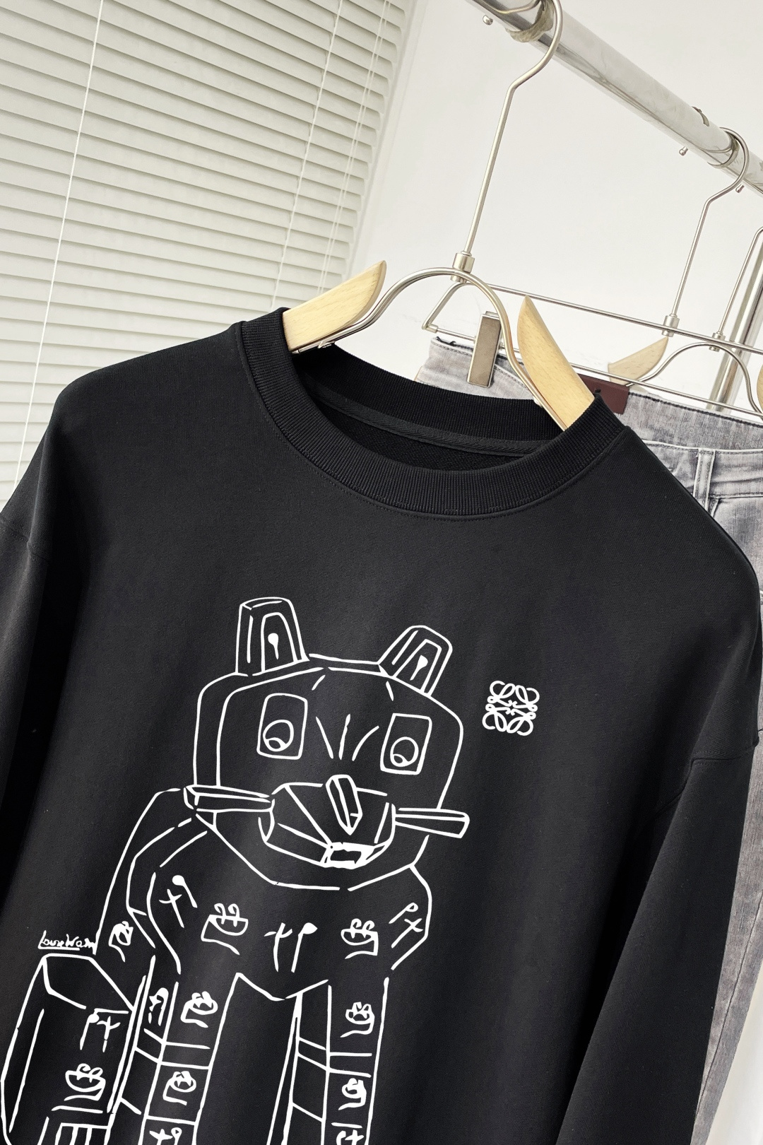 Loewe Hoodie Cotton Printed S-m-l-xl