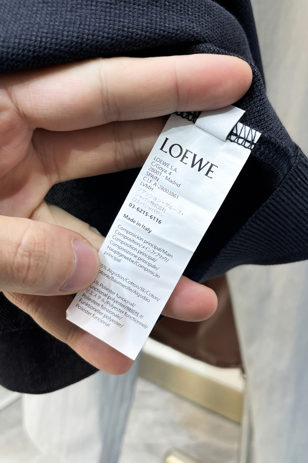 Loewe Male Basic Clothing S-m-l-xl