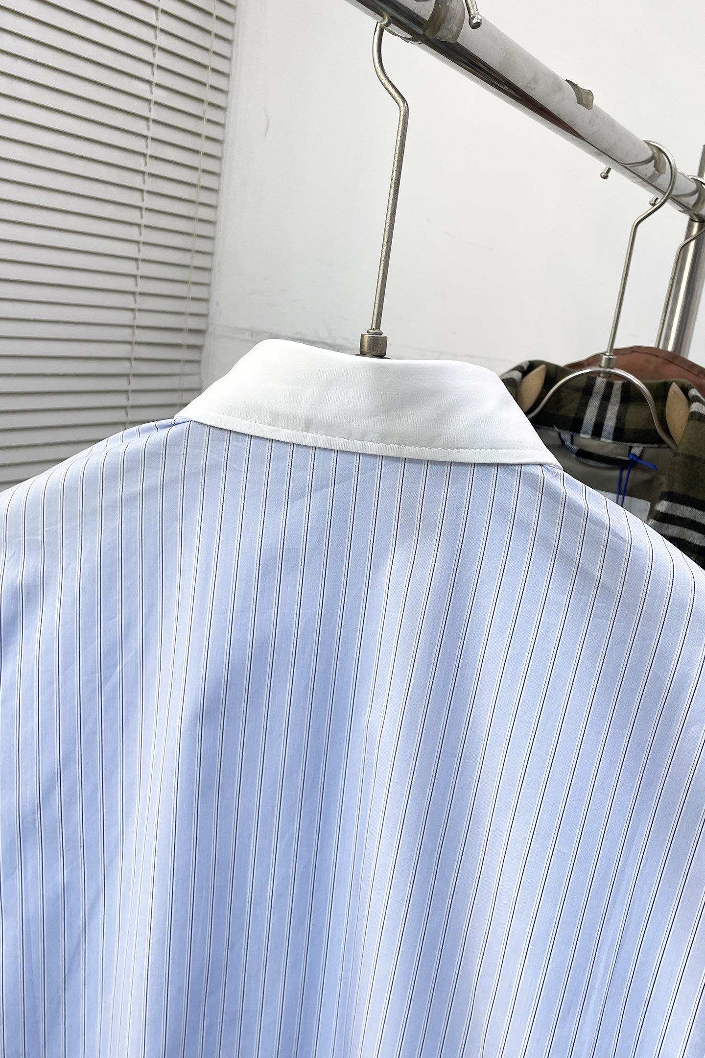 Louis Vuitton Shirt Cotton White Striped S-l-xl