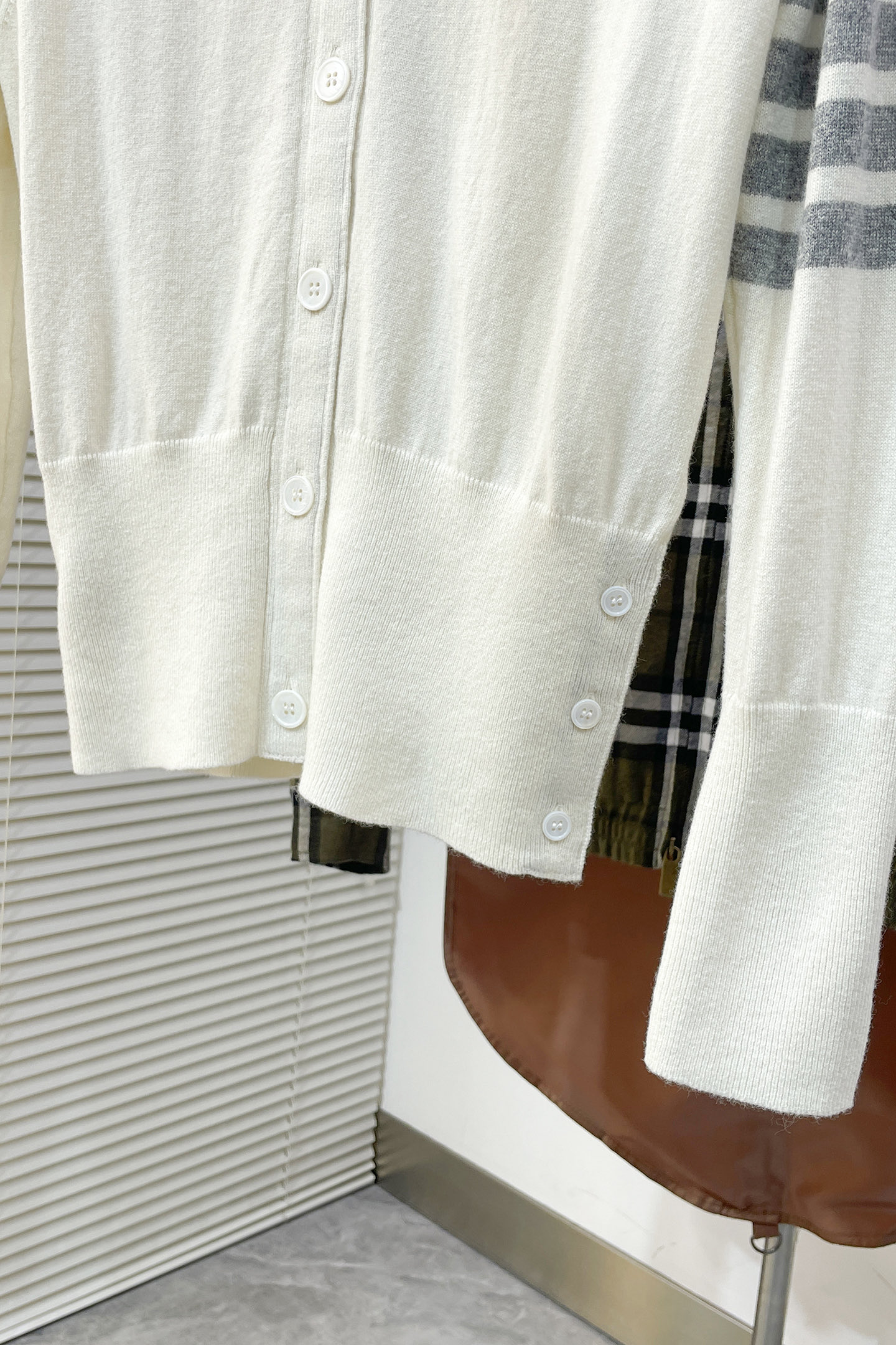 Thom Browne Long Sleeve Top Knitted Striped S-m-l