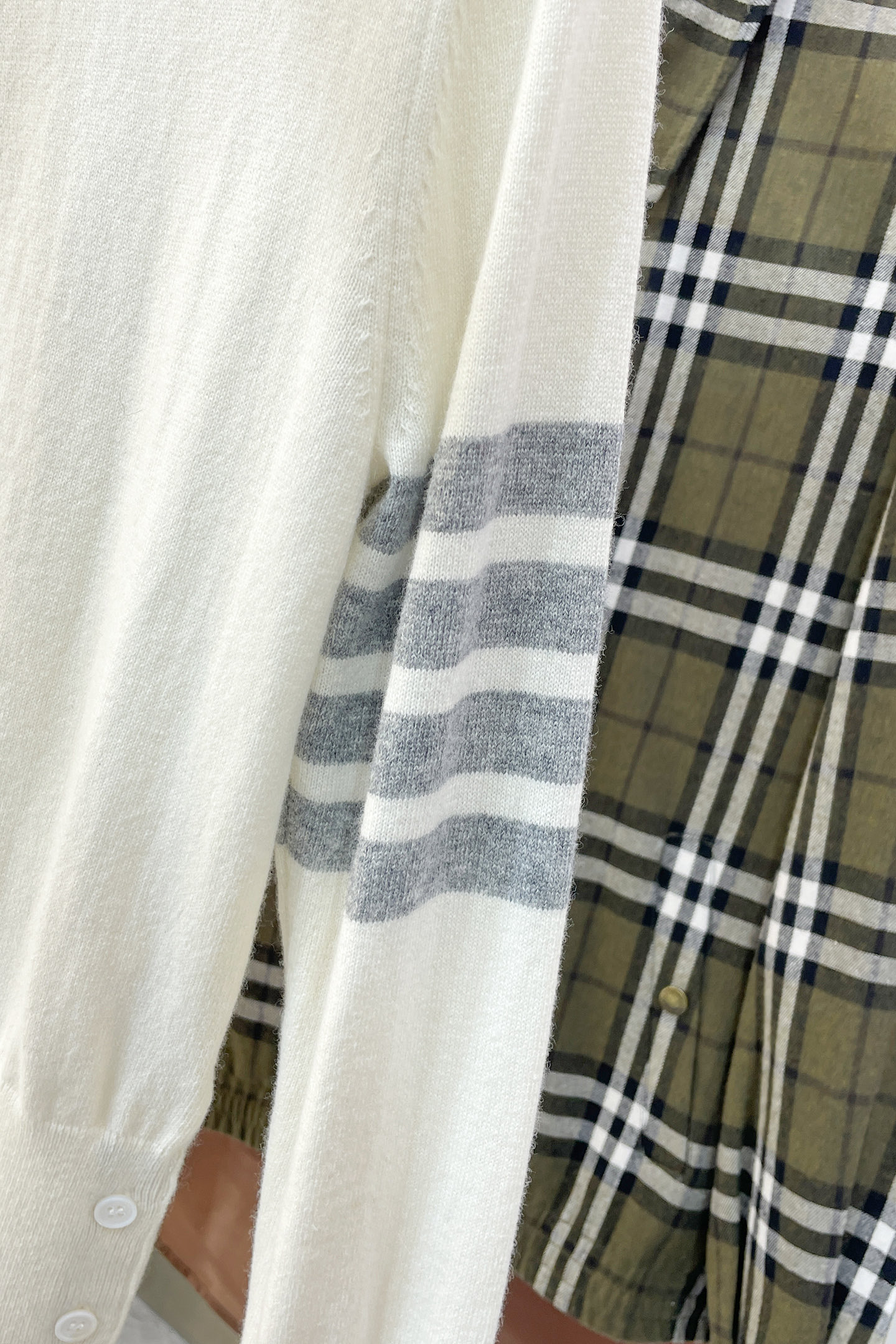 Thom Browne Long Sleeve Top Knitted Striped S-m-l