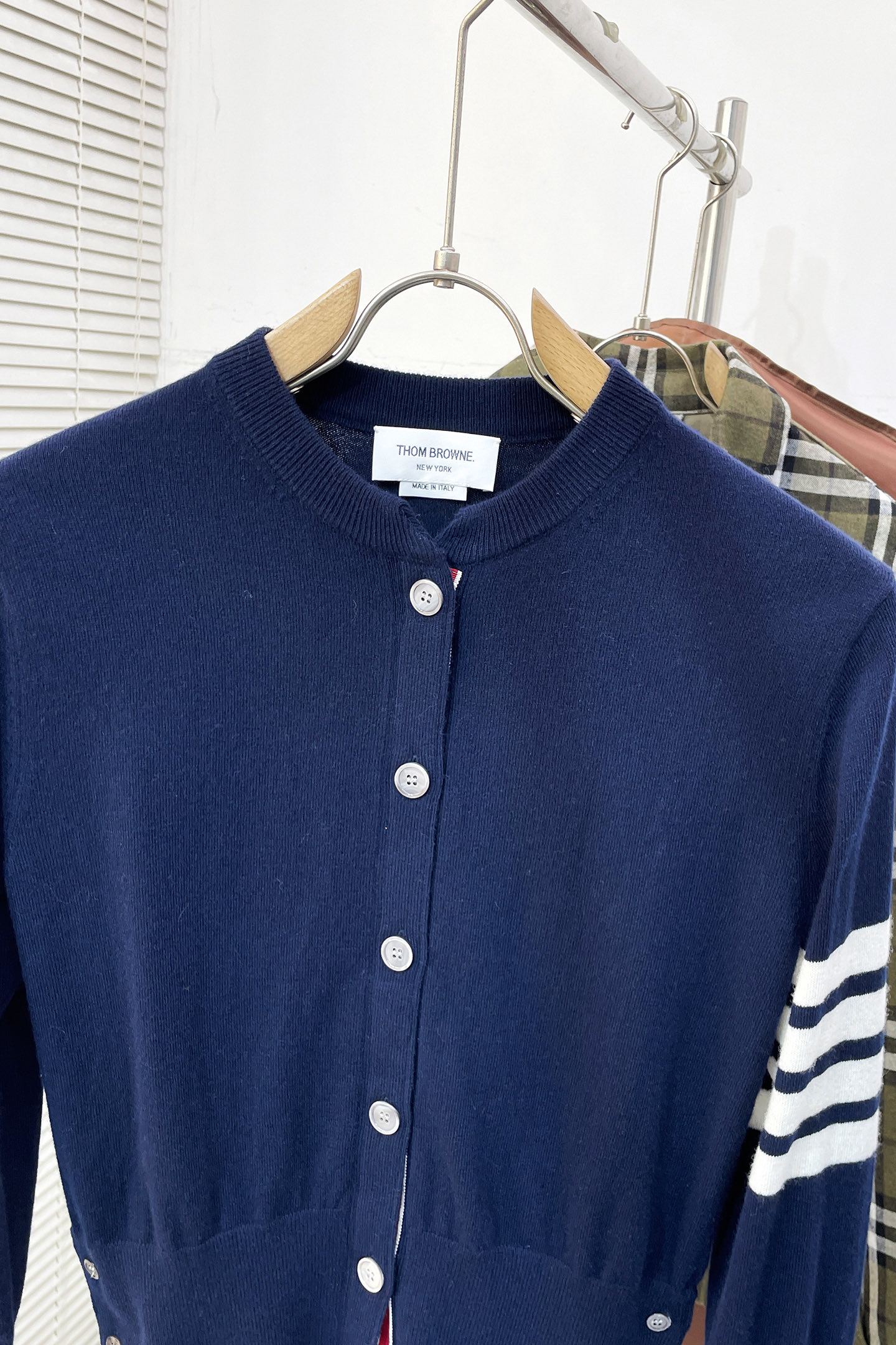 Thom Browne Long Sleeve Top Knitted Striped S-m-l